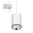 Immagine di CHLOE MINI GU10 TRACK  su binario CON sorgente luminosa sostituibile GU10 - IP20 - 70*100 - BIANCO/ORO 