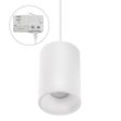 Immagine di CHLOE ELEMENTO GU10 TRACK  su binario CON sorgente luminosa sostituibile GU10 - IP20 - 95x140 - BIANCO/BIANCO 