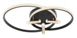Immagine di COCO SOFFITTO 2 CERCHI - 55W - 70*55*14 -CCT -  CON TELECOMANDO 