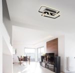 Immagine di COCO SOFFITTO - 2 RETTANGOLI - 55W - CCT -  66*45*14 CON TELECOMANDO