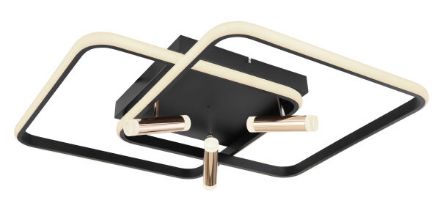 Immagine di COCO SOFFITTO - 55W - CCT -  66*66*14 CON TELECOMANDO - QUADRATO