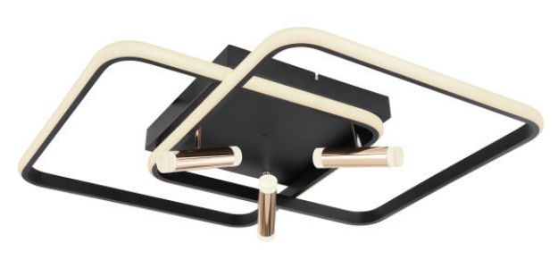 Immagine di COCO SOFFITTO - 55W - CCT -  66*66*14 CON TELECOMANDO - QUADRATO