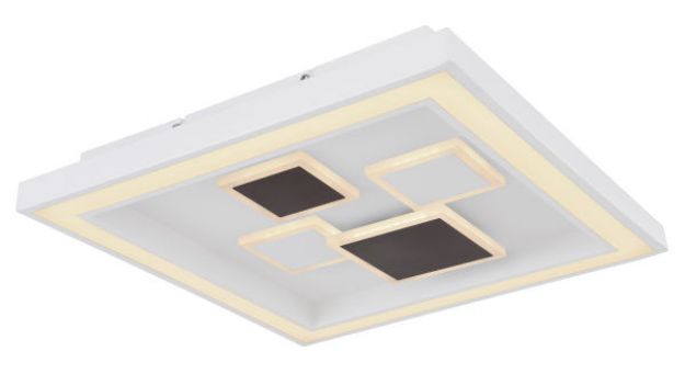 Immagine di NOLO LED 48W / RGB LED 6W - 3000-6000K - 48*48*8 cm - SQUARE