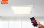 Immagine di ROSI LED 30W - 3000*4200*6000K - 45*45*4,5 CM - QUADRATA - SMART LIGHT O TELECOMANDO