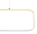 Immagine di MODELLO SILLA LED SOSPENSIONE - 24W 3000K 80*26.5*120 - COLOR ALLUMINIO 