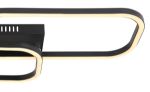 Immagine di ILLUMINAZIONE SILLA A SOFFITTO  - 16W 3000K - 63*30,5*7 - NERO 