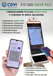 Immagine di FTC1000 - TERMO SCANNER PER IL CONTROLLO ACCESSI TEMPERATURA CORPOREA E GREEN PASS - CON COLONNINA 