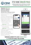 Immagine di FTC1000 - TERMO SCANNER PER IL CONTROLLO ACCESSI TEMPERATURA CORPOREA E GREEN PASS - CON COLONNINA 