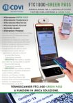 Immagine di FTC1000 - TERMO SCANNER PER IL CONTROLLO ACCESSI TEMPERATURA CORPOREA E GREEN PASS - CON COLONNINA 
