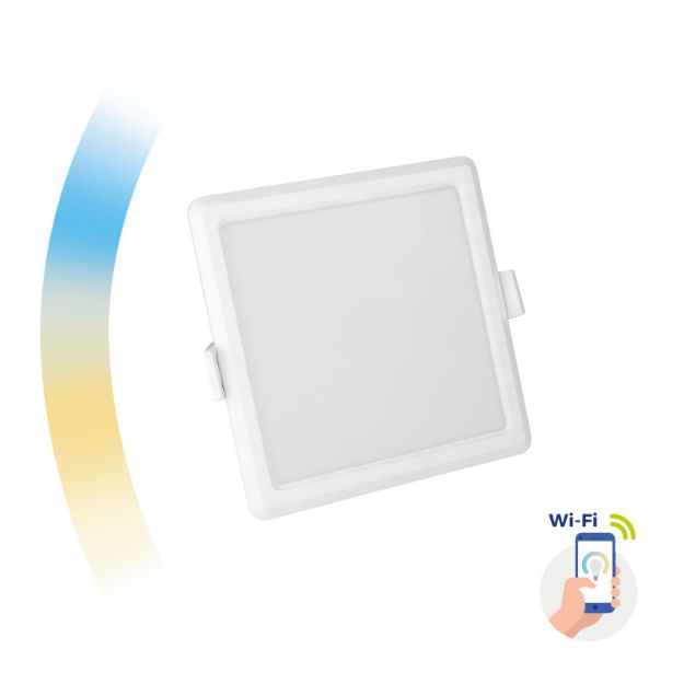 Immagine di ALGINE CCT QUADRATO - 6W CCT -  downlight SMART