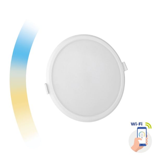 Immagine di ALGINE CCT ROTONDO - 12W  downlight  SMART