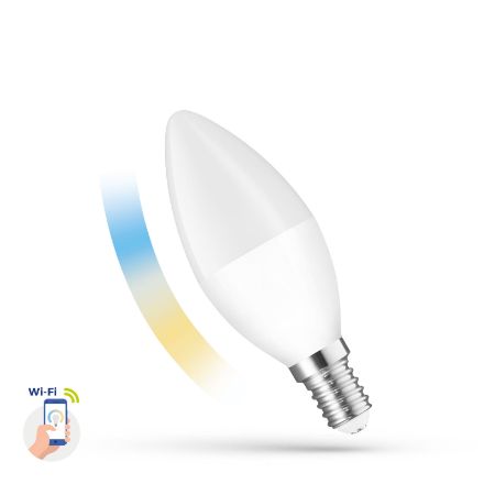 Immagine di LAMPADINA CCT SMART LED - CANDLE 5W E-14 - DIMM