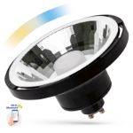 Immagine di LAMPADINA AR111 CCT SMART LED - AR111 GU10 10W 30° - NERO