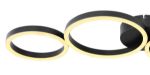 Immagine di VENOSA SOFFITTO NERO - LED 35W 3000K - 88,5*33*6,5CM