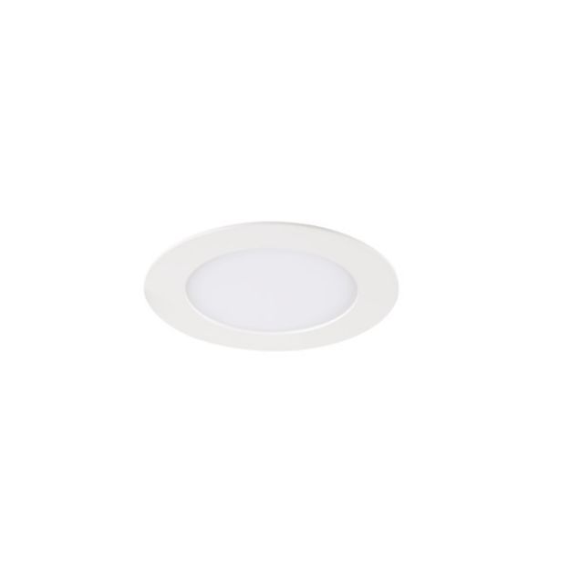 Immagine di FARETTO / PANNELLO LED - IP44/20 - 6W - DIM. 120 - FORO 106 - ROUNDA BIANCO - NW