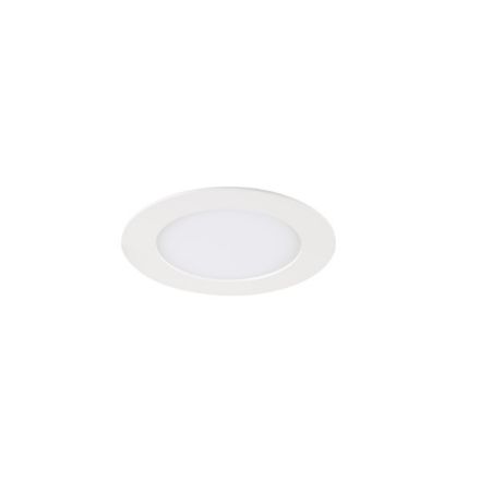 Immagine di FARETTO / PANNELLO LED - IP44/20 - 6W - DIM. 120 - FORO 106 - ROUNDA BIANCO