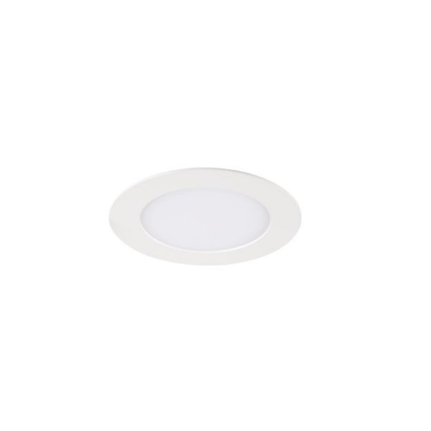 Immagine di FARETTO / PANNELLO LED - IP44/20 - 6W - DIM. 120 - FORO 106 - ROUNDA BIANCO