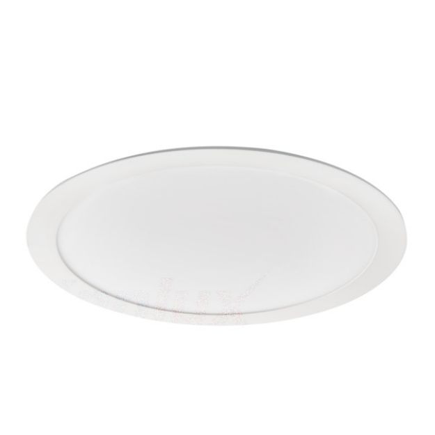 Immagine di FARETTO / PANNELLO LED - 110° -  IP44/20 - 24W - DIM. 296 - FORO 280 - ROUNDA BIANCO - NW