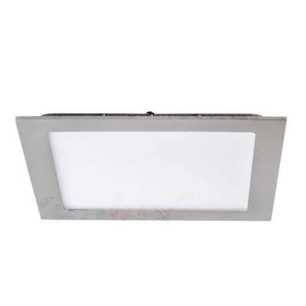 Immagine di KATRO SN nichel satinato - FARETTO/PANNELLO - IP44/20 - 18W - NW - 4000K - DIM. 225*225 - FORO 208*208