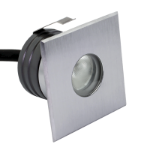 Immagine di PROLED INGROUND QUADRATO DA ESTERNO SLIM - IP67 - WW - 58 *44*40 MM - 24 VDC - FASCIO DELL'ANGOLO ASIMMETRICO 45°/35°