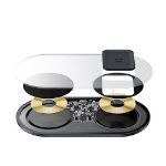Immagine di caricatore wireless Simple 2in1 18W trasparente