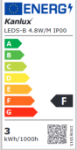 Immagine di STRISCIA 12V LED  - 4.8W/M IP65 - 5MT 