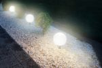 Immagine di Lampada da giardino con sorgente di luce cambiabile IDAVA 47 - IP44 - ILLUMINAZIONE A SFERA 