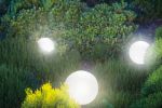 Immagine di Lampada da giardino con sorgente di luce cambiabile IDAVA 47 - IP44 - ILLUMINAZIONE A SFERA 