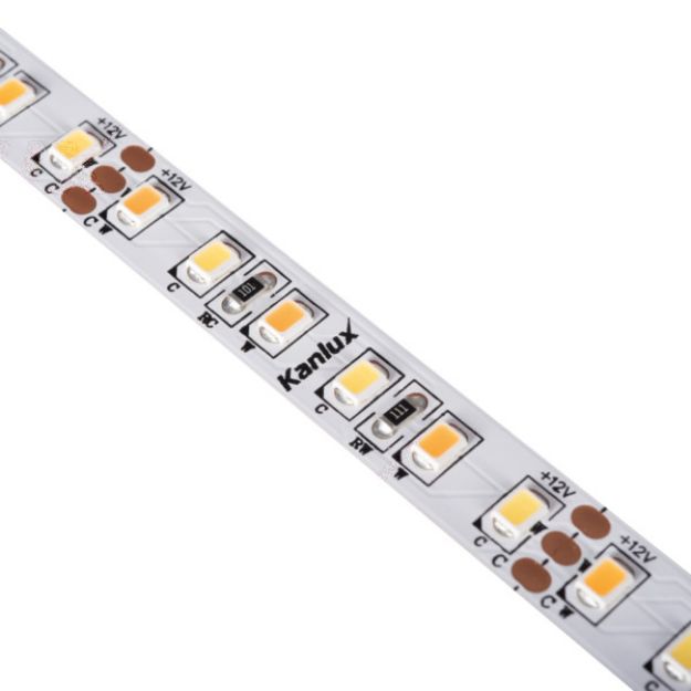 Immagine di Nastro LED LED STRIP L120 CCT  16w/m - 12V - è possibile scegliere il colore fra luce calda neutra e fredda