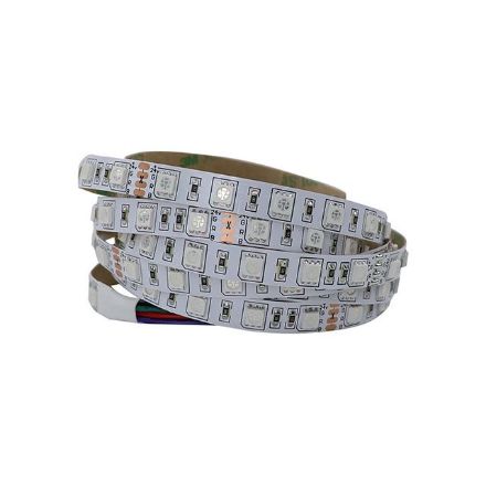 Immagine di RGB - Striscia led SMD 5050 - 14,4/m - 24V - 5 MT - IP20 E IP65 