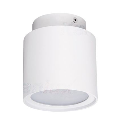 Immagine di PROIETTORE LED A SOFFITTO + STRISCIA LED DECORATIVA WW - SONOR - GU10 - BIANCO - doppia illuminazione 