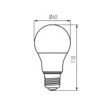 Immagine di Lampadina led IQ-LEDDIM A60 - 7,3W