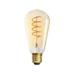 Immagine di Lampadina led XLED ST64 SW -5W - 1800K - E27 - VETRO COLORATO