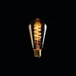Immagine di Lampadina led XLED ST64 SW -5W - 1800K - E27 - VETRO COLORATO