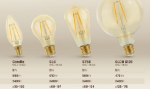 Immagine di LED GLS 2W E27 COG RETROSHINE - WW
