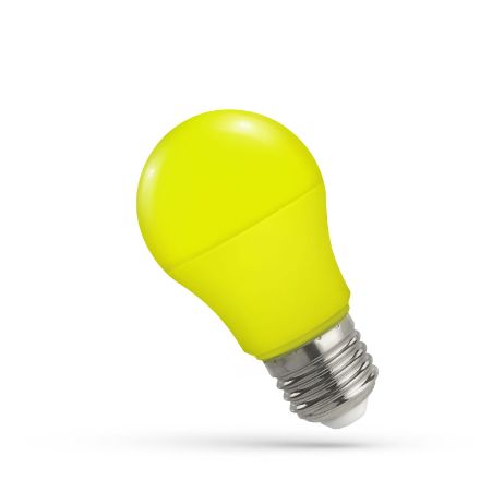 Immagine di 5W - LED GLS E27 - LAMPADINA COLORATE - 5W - GIALLO