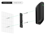 Immagine di MotionProtect Curtain 13268 AJAX Rilevatore di movimento da interno a fascio stretto A TENDA  - 15 MT - BIANCO 