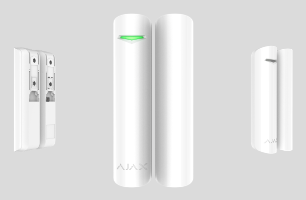 Immagine di DoorProtect Plus -  Rilevatore apertura wireless - Può essere installato anche su lucernari, che si possono lasciare aperti quando si esce da casa. - BIANCO