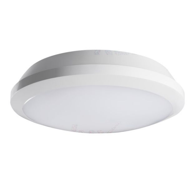 Immagine di PLAFONIERA LED SOFFITTO E PARETE - 25W - NW - IP65 - BIANCO DABA - DIAM. 30