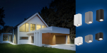 Immagine di PARETE GU10 x 2 BIANCO : ILLUMINAZIONE BI-DIREZIONALE CON SORGENTE INTERCAMBIABILE  - IP54  