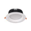 Immagine di FARETTI / PANNELLI AD INCASSO A LED - IP44/20 - FORO DA 125/175/210  - BIANCO TIBERI