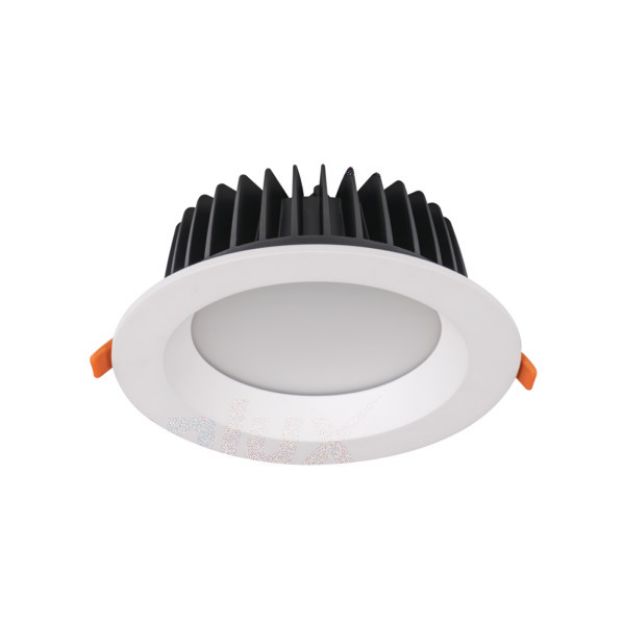 Immagine di FARETTI / PANNELLI AD INCASSO A LED - IP44/20 - FORO DA 125/175/210  - BIANCO TIBERI