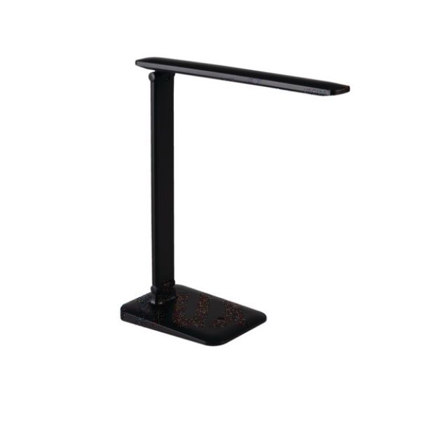 Immagine di LAMPADA DA SCRIVANIA LED ATERO - DIMMER + TRE COLORI LUCE CCT - MAX 4.4W - NERO 