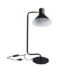 Immagine di LAMPADA DA SCRIVANIA / TAVOLO NEDIA - E14- NERO 