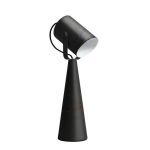 Immagine di LAMPADA DA SCRIVANIA / TAVOLO LARATA  - E27 - NERO