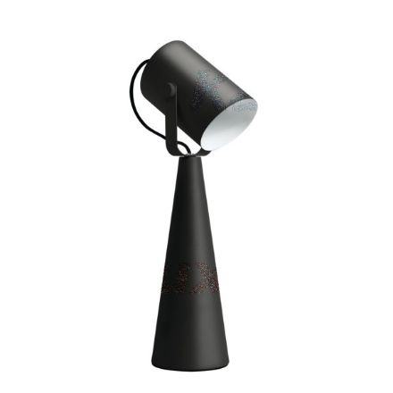 Immagine di LAMPADA DA SCRIVANIA / TAVOLO LARATA  - E27 - NERO