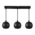 Immagine di LAMPADA A SOSPENSIONE - 3XGU10 GALOBA - NERO 