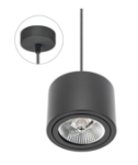 Immagine di CHLOE AR111 GU10 PENDANT NERO  - ILLUMINAZIONE A SOSPENSIONE 