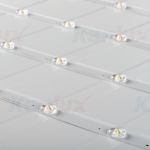 Immagine di Pannello led da incasso BLINGO R - 38W - 60X60 - IP20 - NW - CON POSSIBILE INSTALLAZIONE A SOFFITTO E SOSPENSIONE 