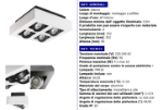 Immagine di FARETTO A SOFFITTO - 4XGU10 - STOBI DLP 450 - BIANCO -  360*142*85 mm - 65/45° 